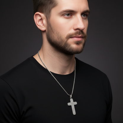 Lord’s Prayer Cross Necklace