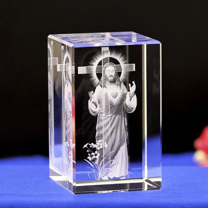Handmade Jesus Themed 3D Mini Ornaments Crafted by Divineabove™