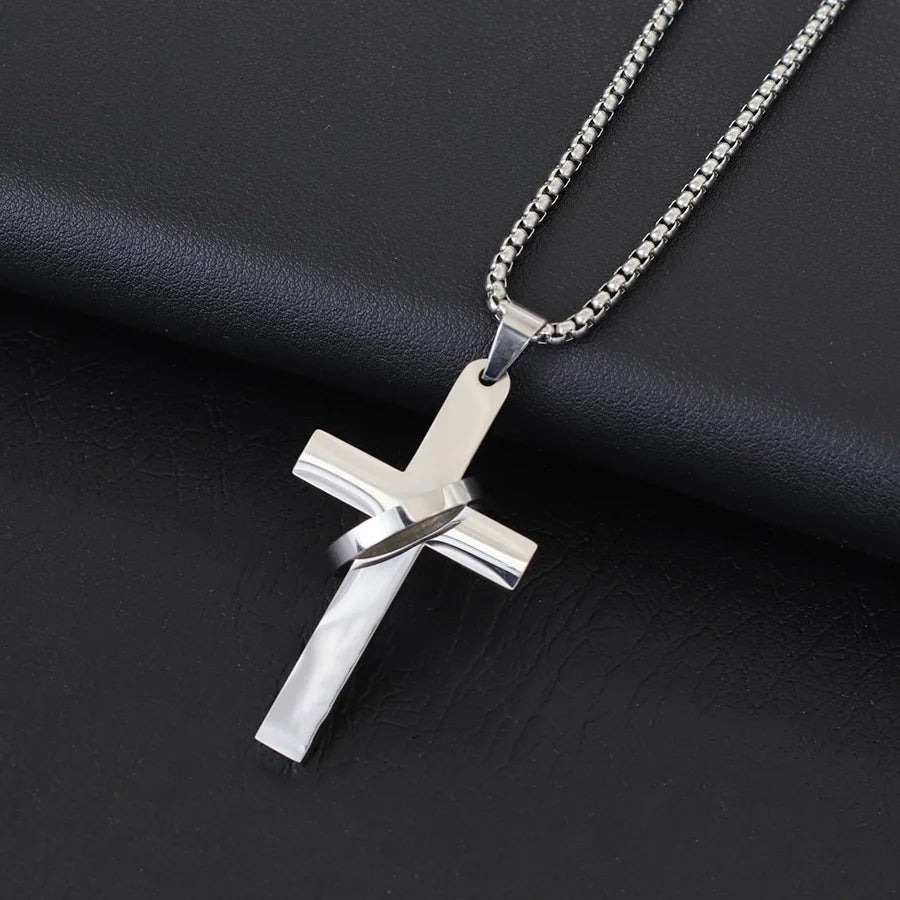 Eternal Faith™ Cross Necklace – Ring & Cross Design