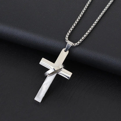 Eternal Faith™ Cross Necklace – Ring & Cross Design