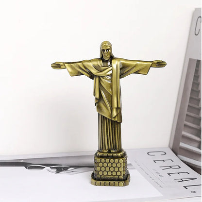 Christ the Redeemer Metal Statue
