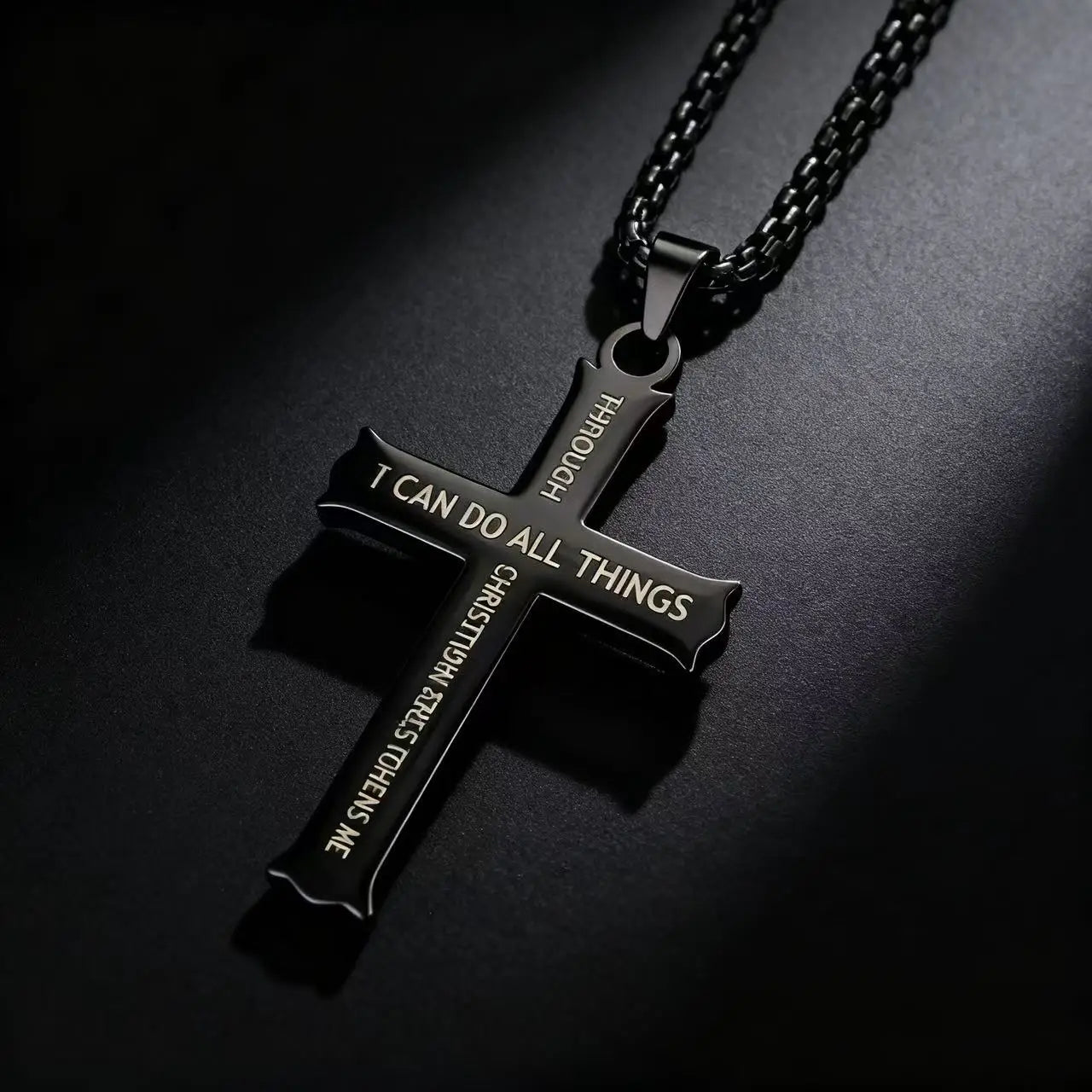 Enduring Faith Cross Pendant