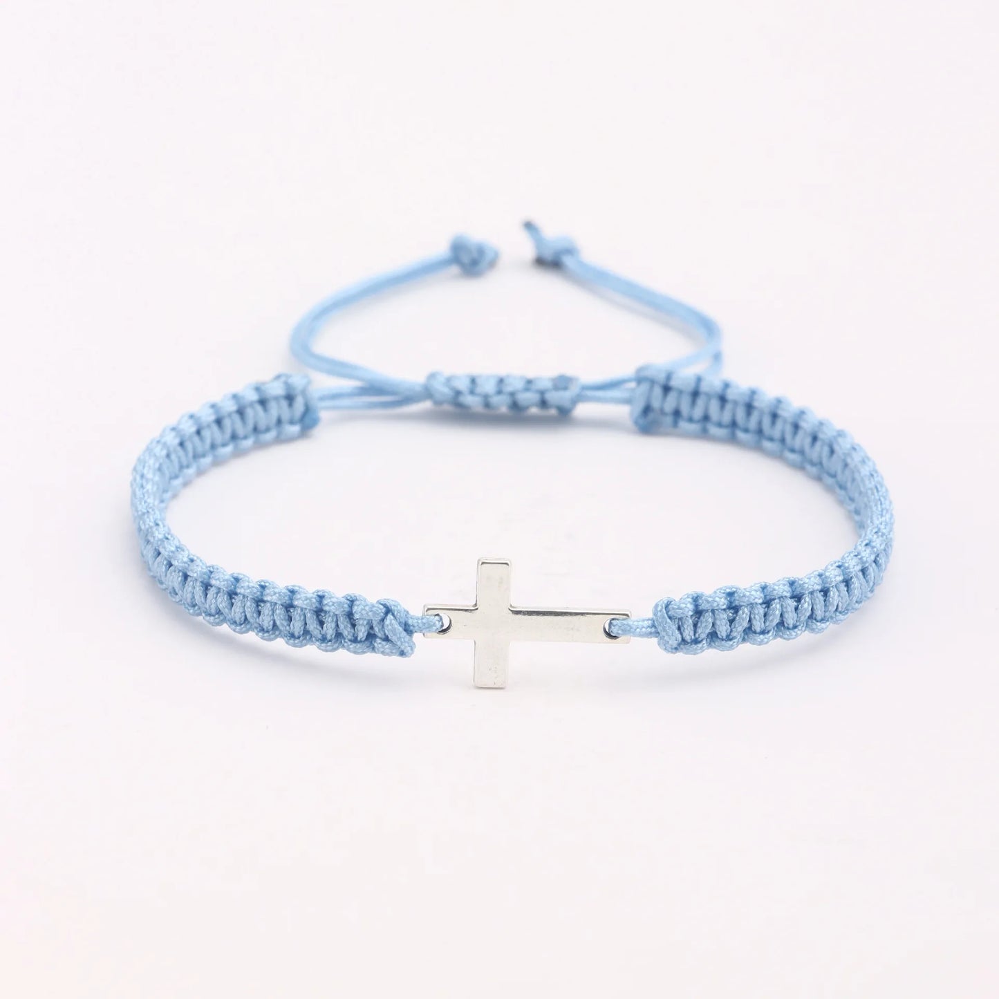 FaithLine™ Handwoven Cross Bracelet