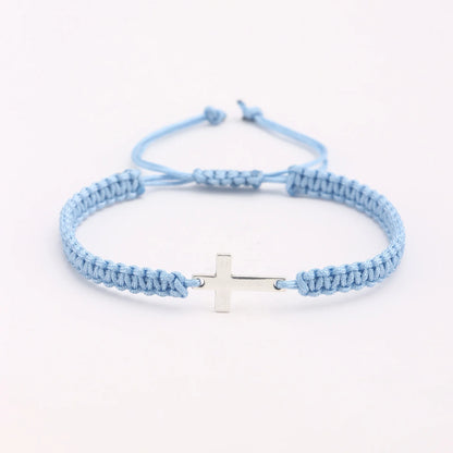 FaithLine™ Handwoven Cross Bracelet