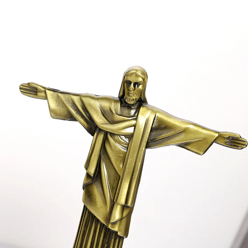 Christ the Redeemer Metal Statue