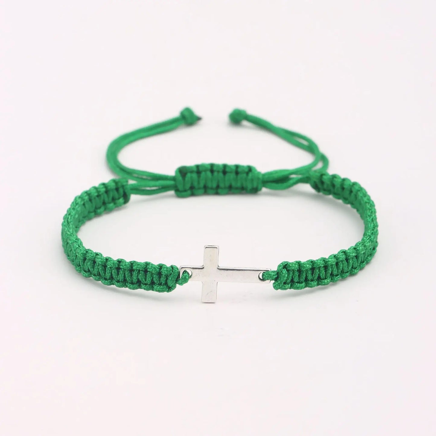FaithLine™ Handwoven Cross Bracelet