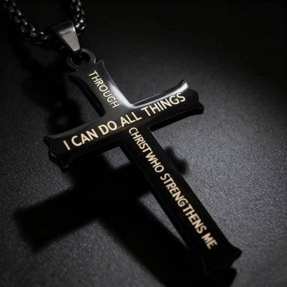 Enduring Faith Cross Pendant