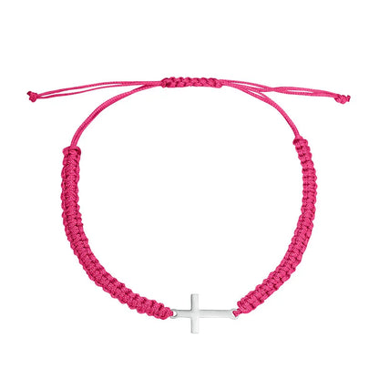 FaithLine™ Handwoven Cross Bracelet
