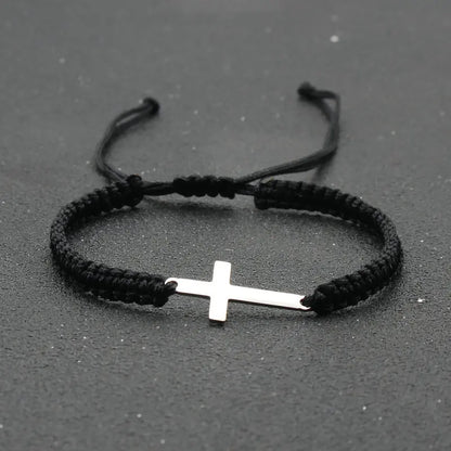 FaithLine™ Handwoven Cross Bracelet