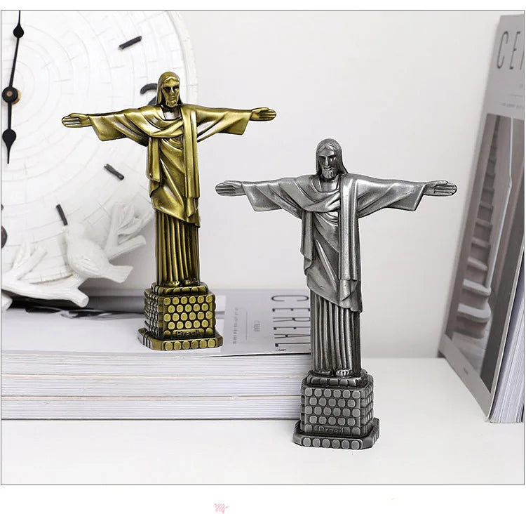 Christ the Redeemer Metal Statue
