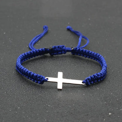 FaithLine™ Handwoven Cross Bracelet