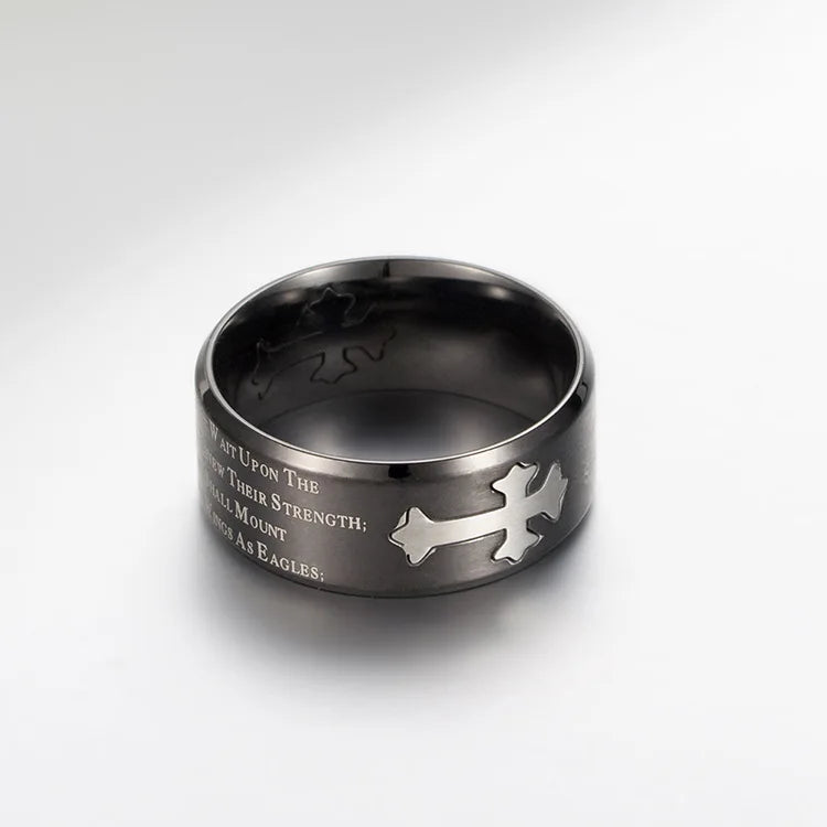 Isaiah Cross Ring – “Renew Their Strength”