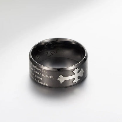 Isaiah Cross Ring – “Renew Their Strength”