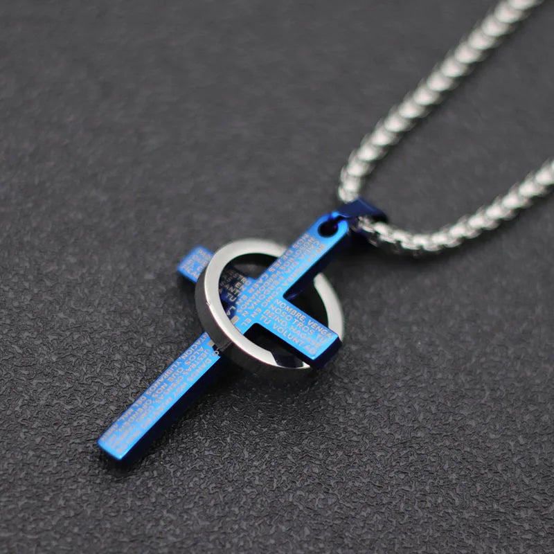 Eternal Faith™ Cross Necklace – Ring & Cross Design