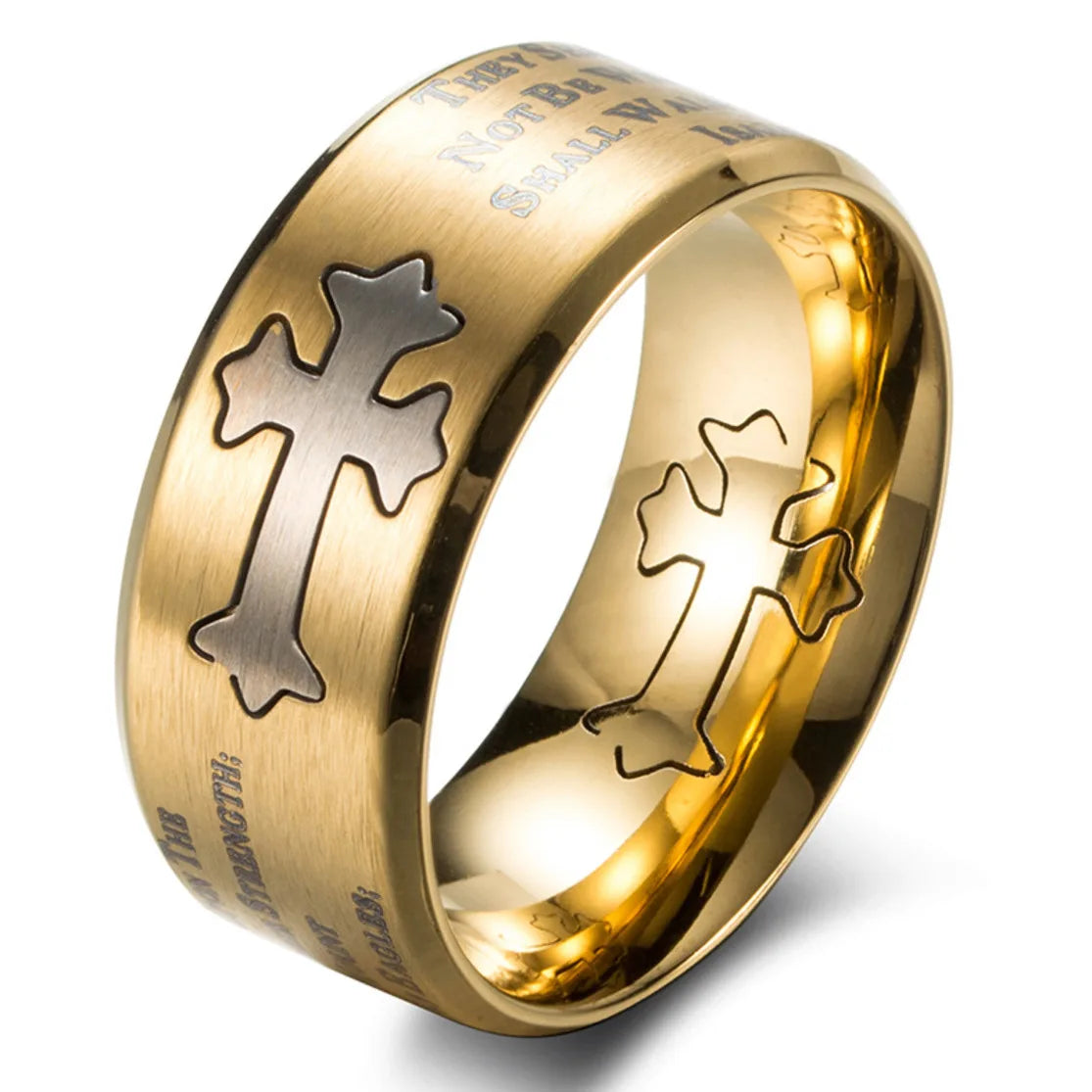 Isaiah Cross Ring – “Renew Their Strength”