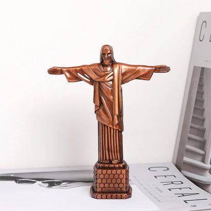 Christ the Redeemer Metal Statue