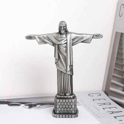 Christ the Redeemer Metal Statue