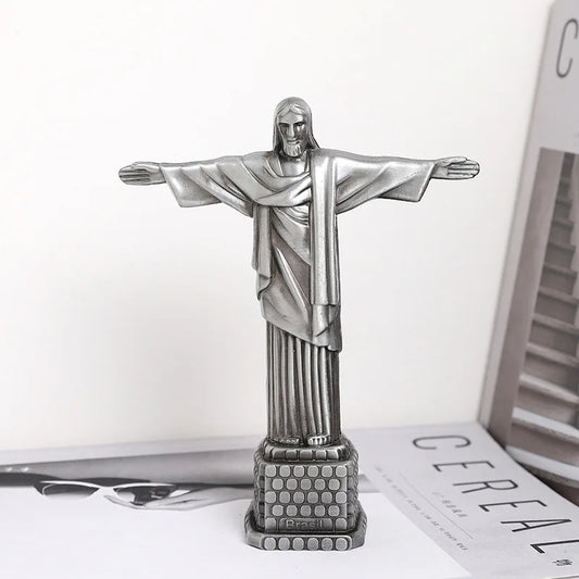 Christ the Redeemer Metal Statue