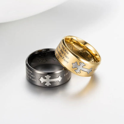 Isaiah Cross Ring – “Renew Their Strength”