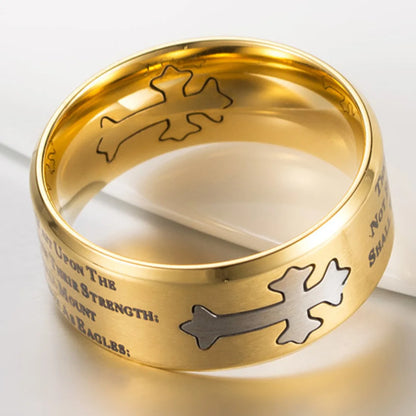 Isaiah Cross Ring – “Renew Their Strength”