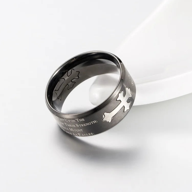Isaiah Cross Ring – “Renew Their Strength”